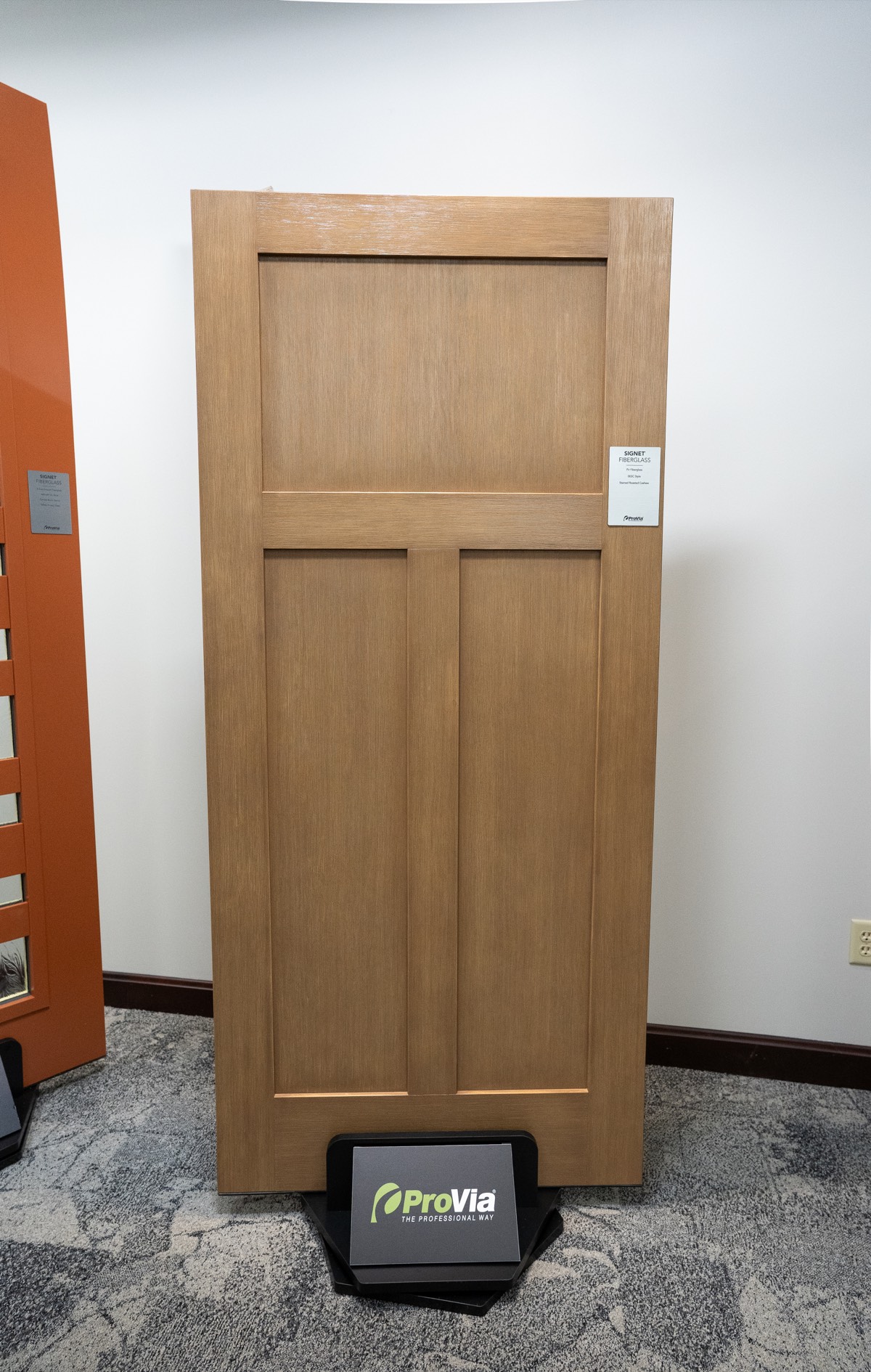 Signet Fir 003c Roasted Cashew exterior entry door style option