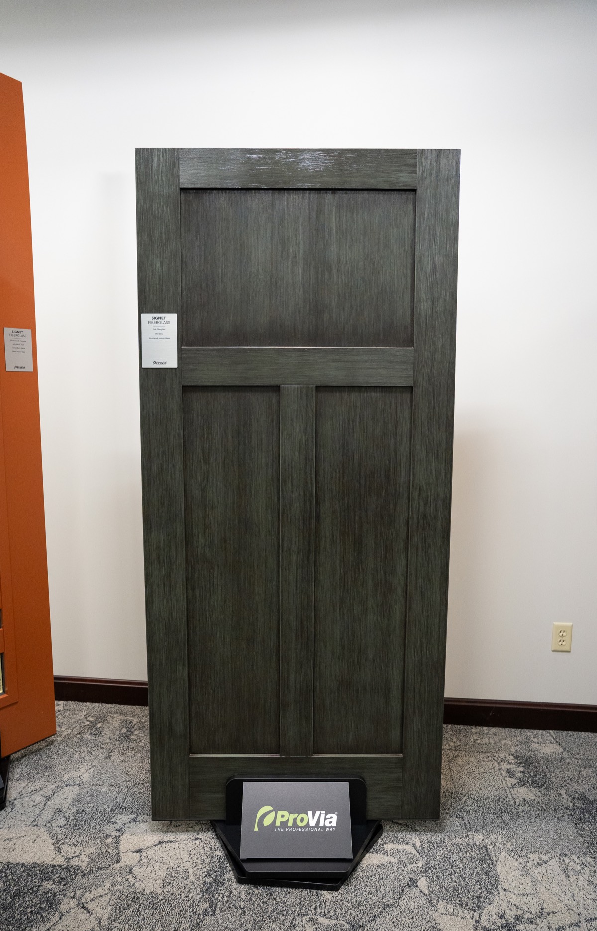Signet Fir 003c Weathered Juniper exterior entry door style option