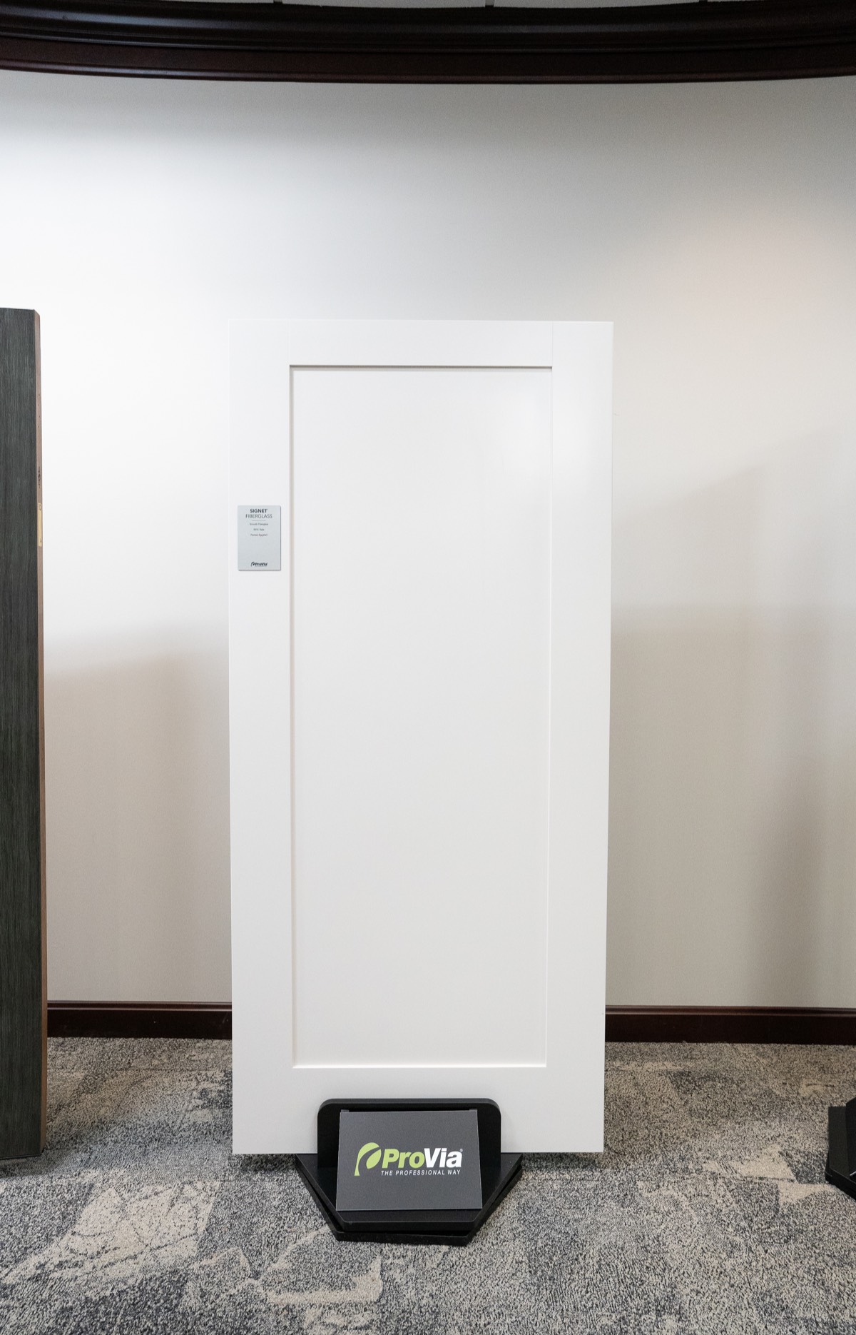 Signet Smooth 001c Eggshell exterior entry door style option