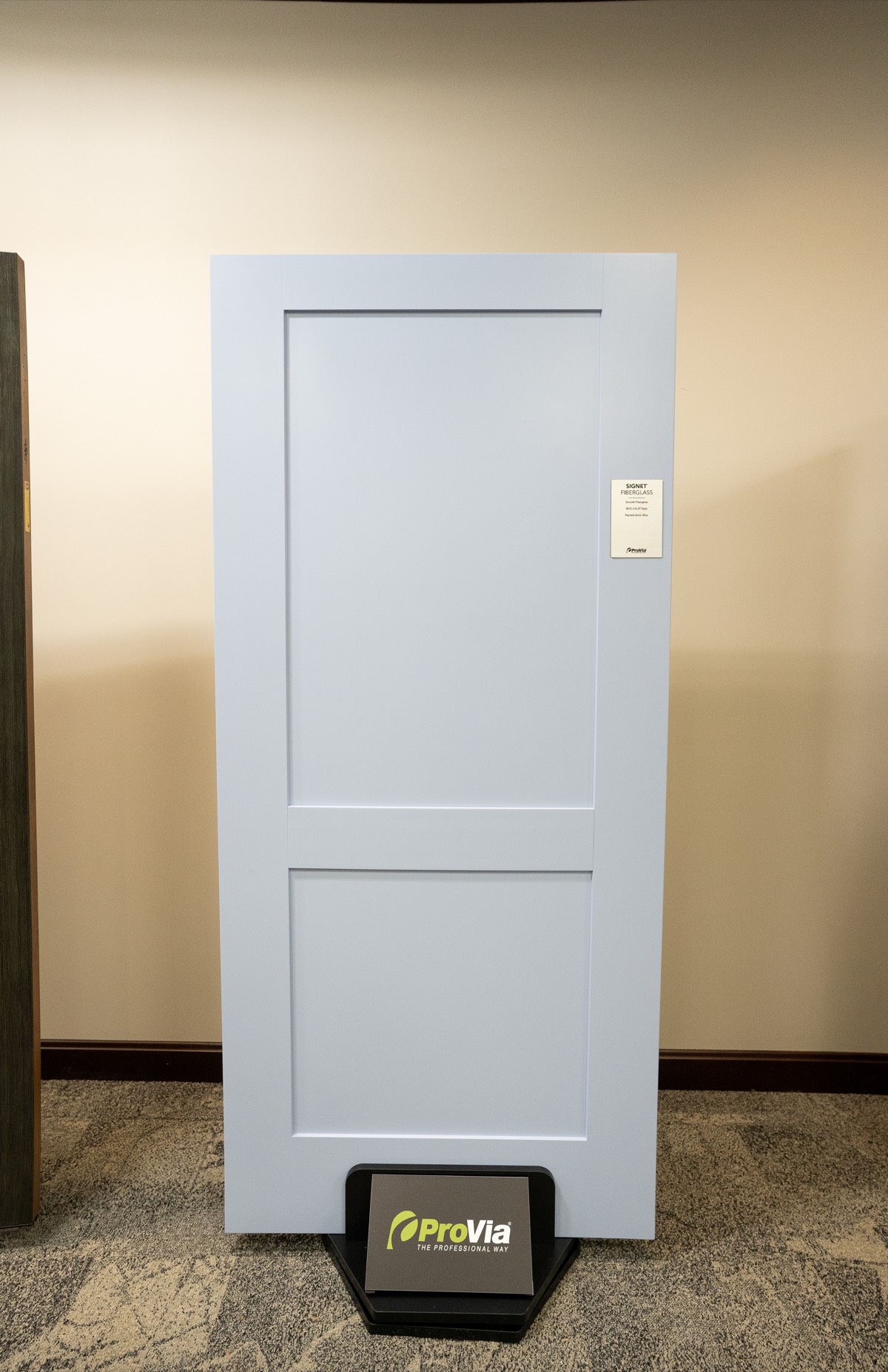 Signet Smooth 001c U5 2P Arctic Blue exterior entry door style option