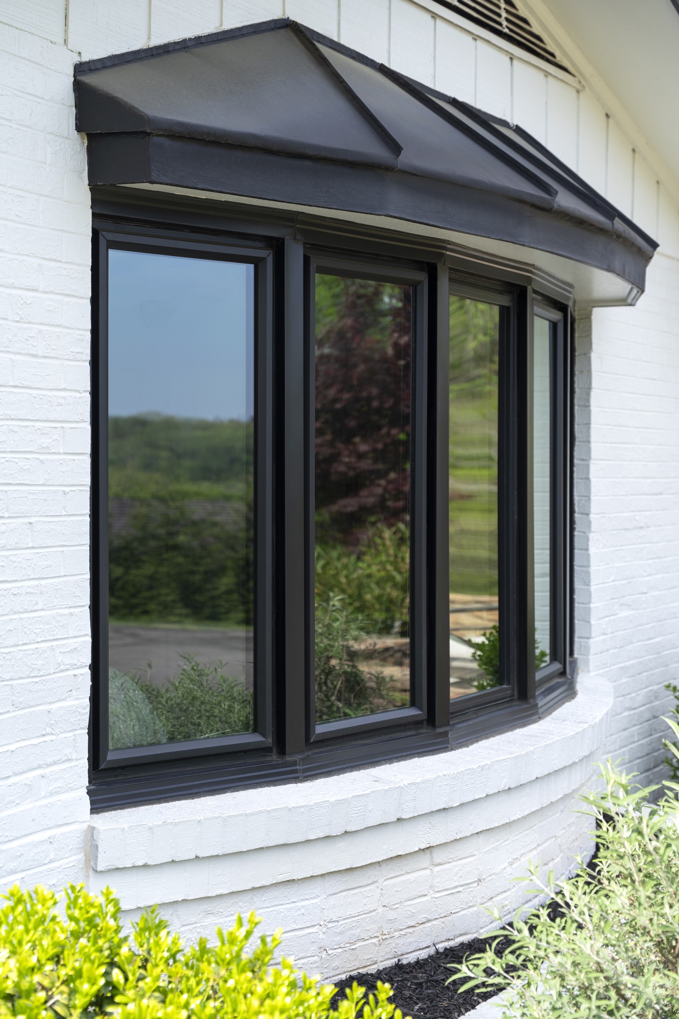 Endure Bow Window Textured Matte Coal Black 5 replacement window style option